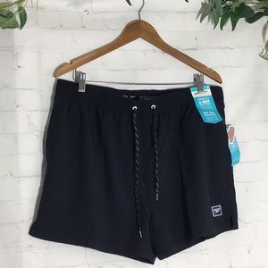 🌼SPEEDO MEN'S REONDO EDGE 14IN VOLLEY BLACK. SIZE XL‎